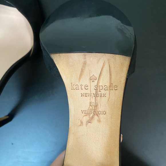 Kate Spade Heels Red Sequin Hearts - Picture 6 of 6